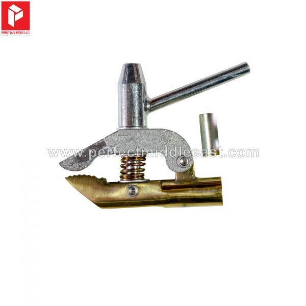 Earth Clamp Screw type both side brass