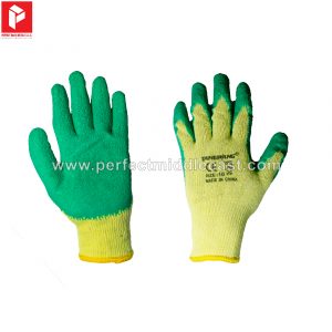 Hand Gloves Green/Yellow
