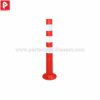 PE Warning Post with 3pcs 7cm White Reflector