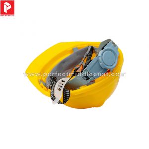 Safety Helmet with Ratchet Suspension