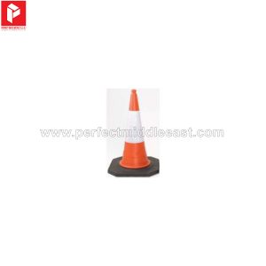 Traffic Cone with Rubber Base