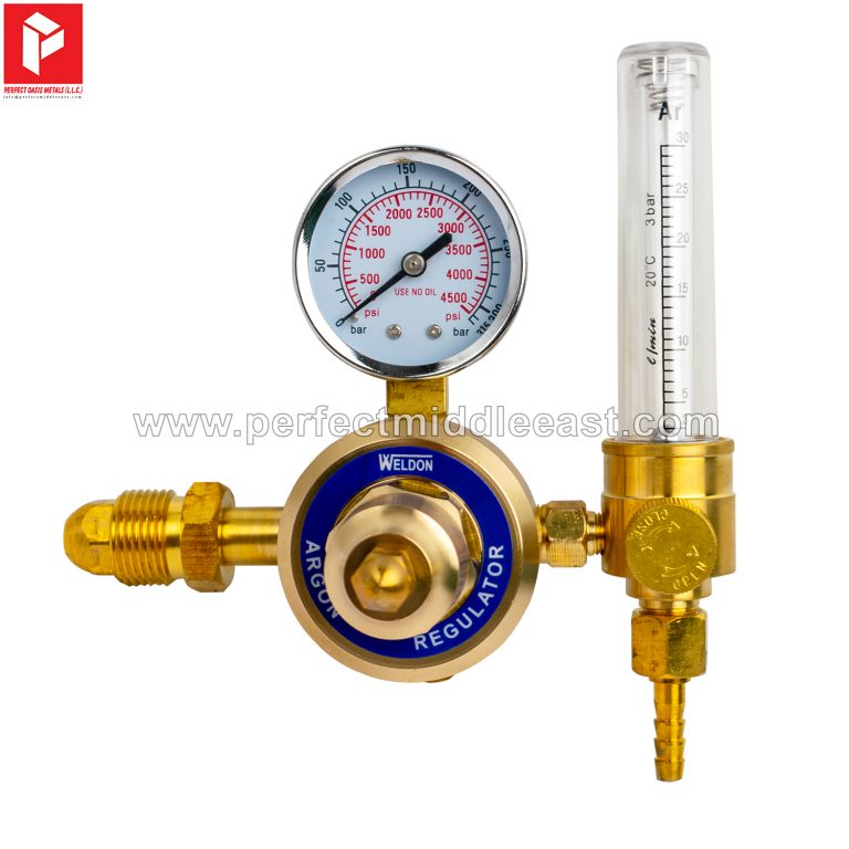 Argon Regulator with Flowmeter Perfect Oasis Metals LLC