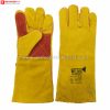 Welding Gloves Yellow Full Red Palm