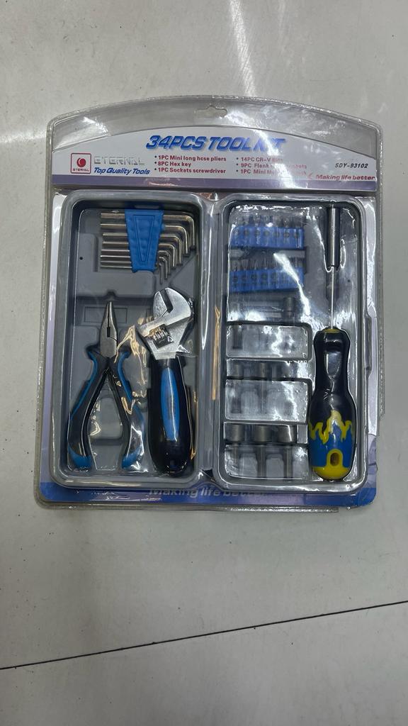 Tool Kit 34pc Set