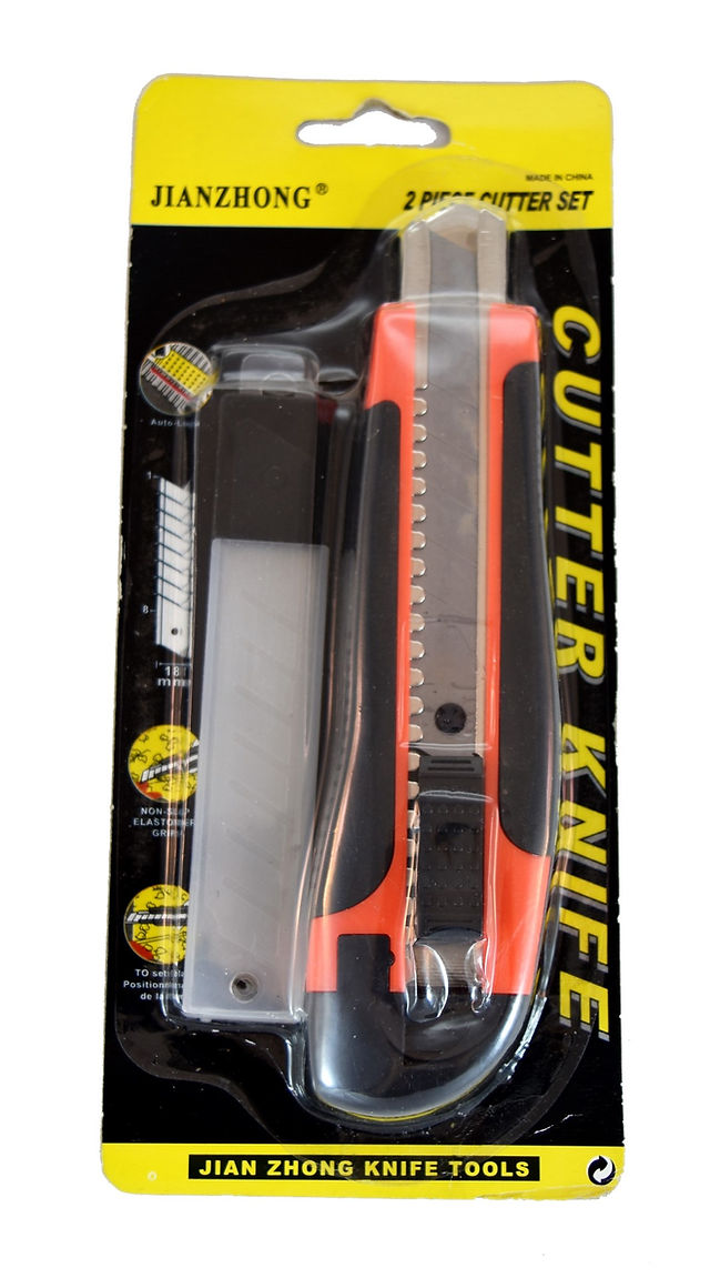 Utility Knife With Spare Blades Perfect Oasis Metals LLC