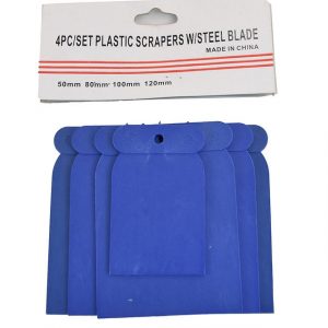 Scrapper 4pc Set Plastic