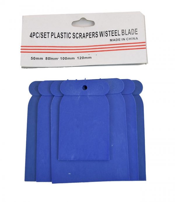 Scrapper 4pc Set Plastic