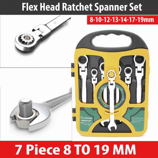 Ratchet Spanner Set Flexible