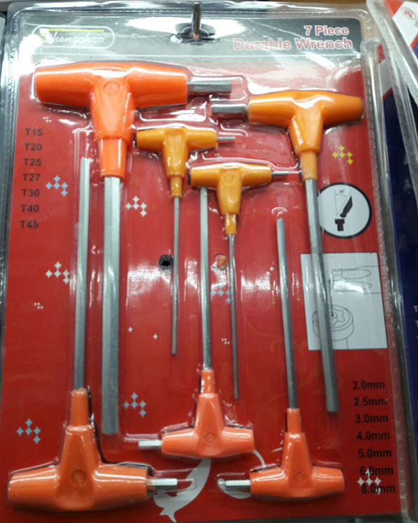 Durable Wrench 7Pc