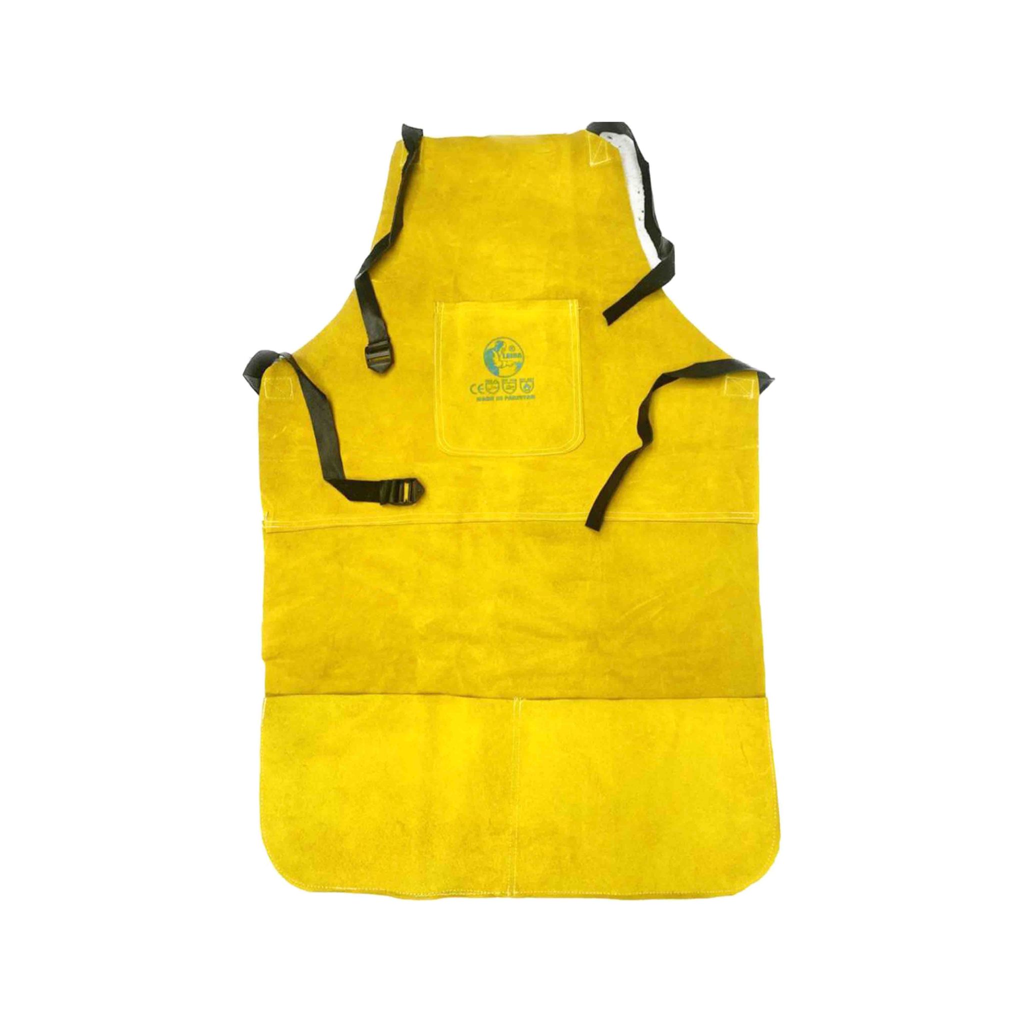 Welding Apron Golden with Pen Pocket Perfect Oasis Metals LLC